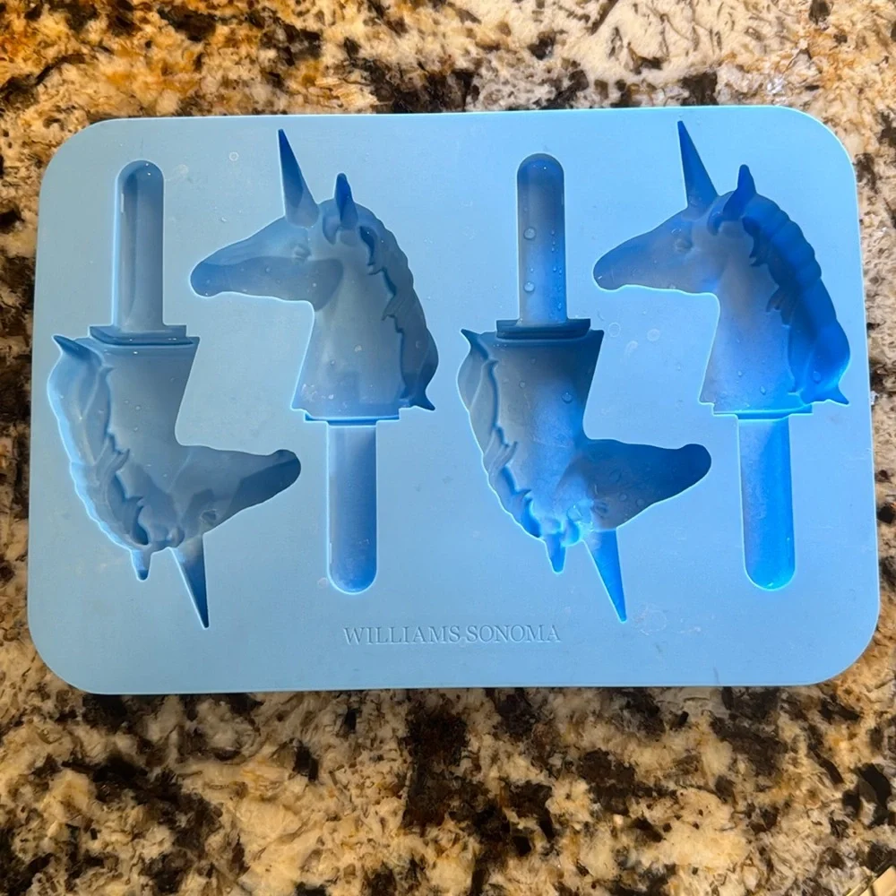 New Williams Sonoma unicorn popsicle mold